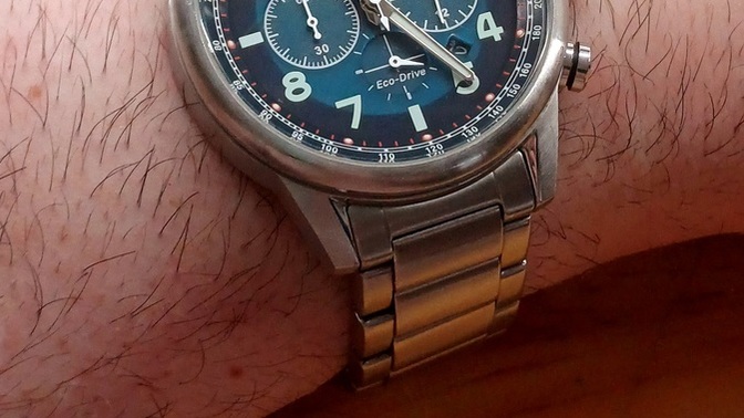 Which band looks better on my blue watch?