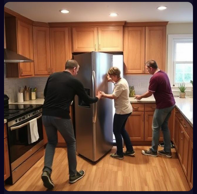 Bring the neighbors over and put them to work.