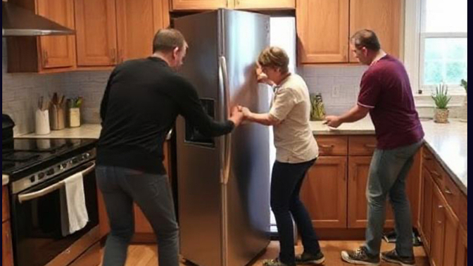 How often do you move heavy appliances to clean under them?