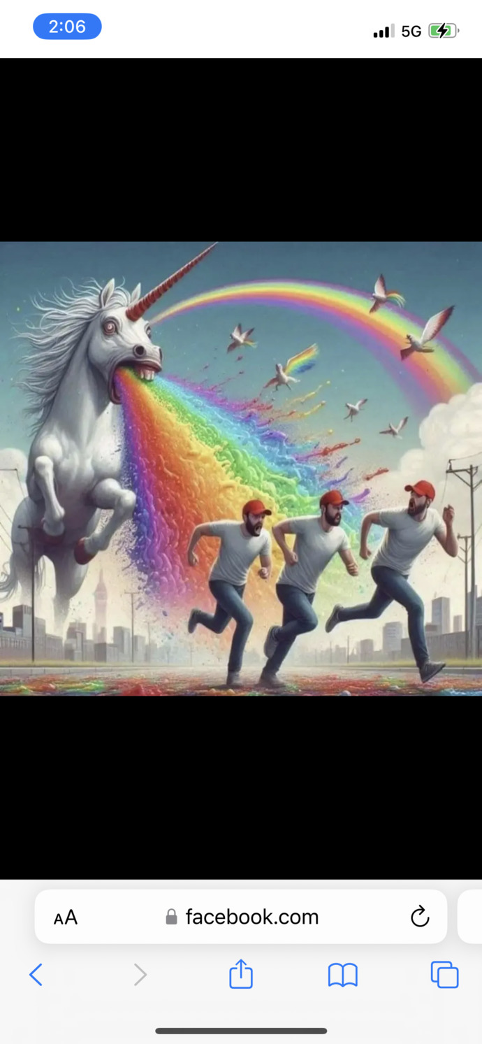 Can MAGA survive against the giant LGBTQ Unicorn?