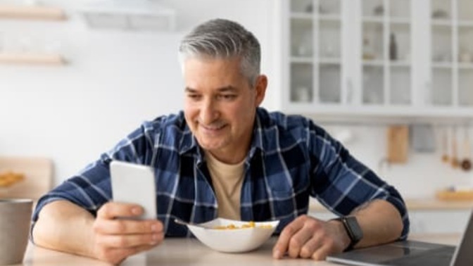 Do you engage with your TV or phone while dining?