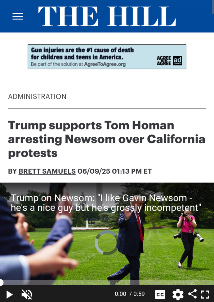 Whats Your Opinion On Trump Wanting To Arrest California Governor Gavin Newsome?