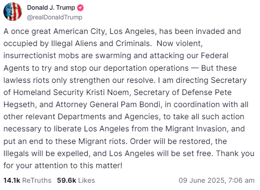 Whats Your Opinion On The ICE Protest That Are Happening Nationwide And LA?