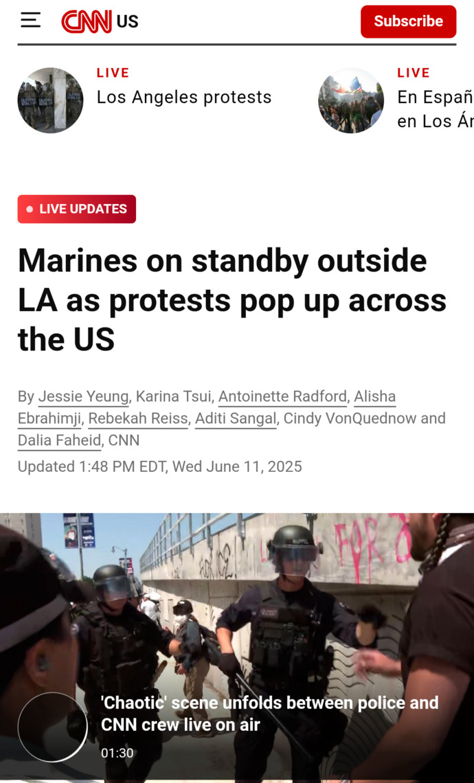Whats Your Opinion On The ICE Protest That Are Happening Nationwide And LA?