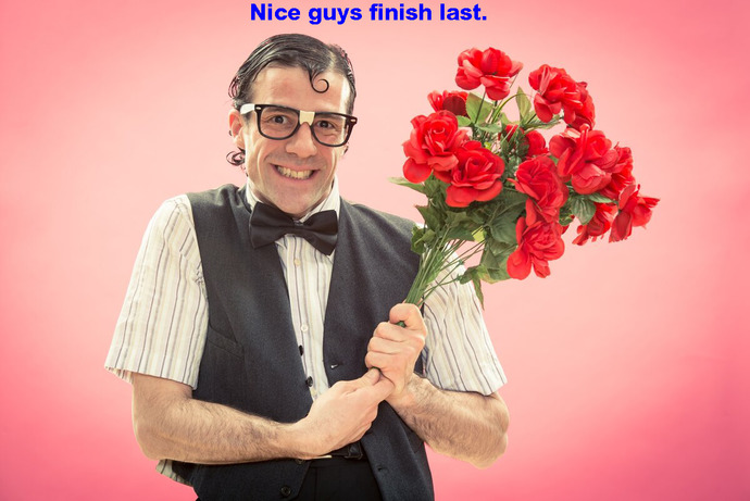 When a nice guy tells a girl, "I love you and I will do anything you ask, does he mean it?