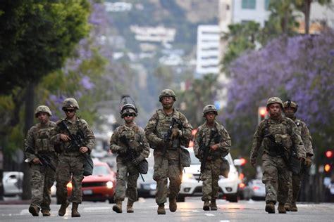 LA National guard bored