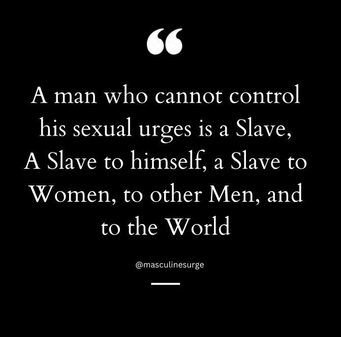 Can men seriously not control their lust/sexual desires?