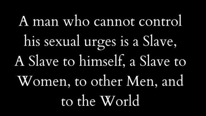 Can men seriously not control their lust/sexual desires?