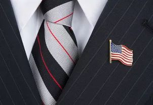 How do you feel about wearing USA flag pins?
