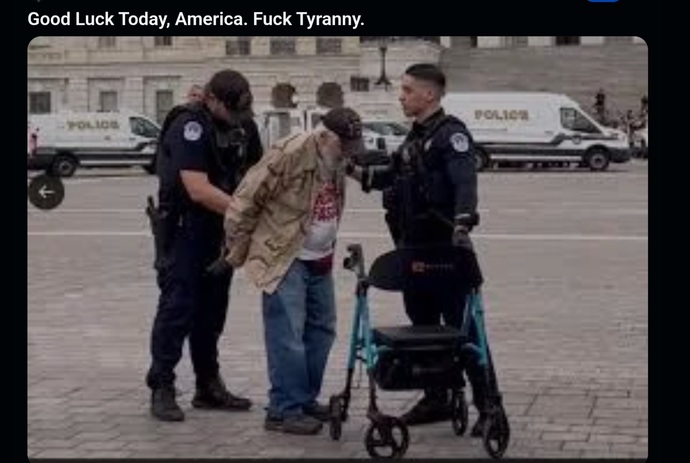 Hes a vet, by the way