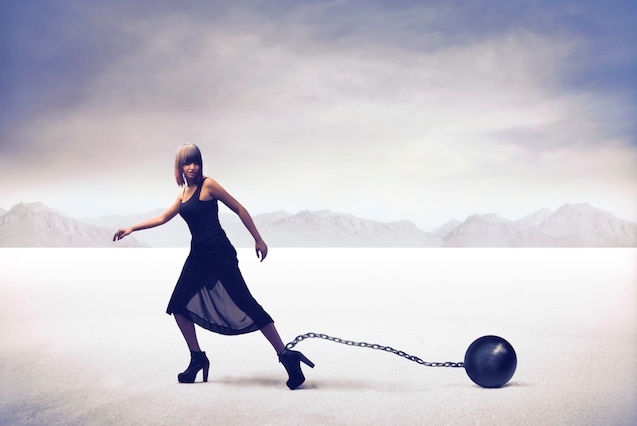 What are you holding onto that’s holding you back?