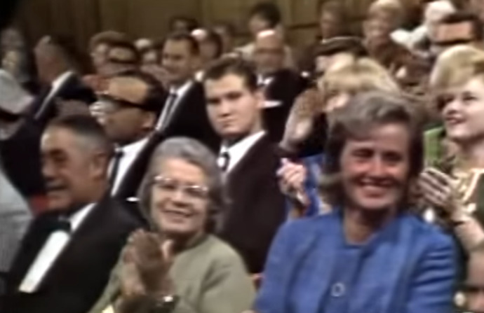 What YEAR is this TV STUDIO AUDIENCE from?