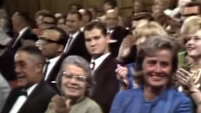What YEAR is this TV STUDIO AUDIENCE from?