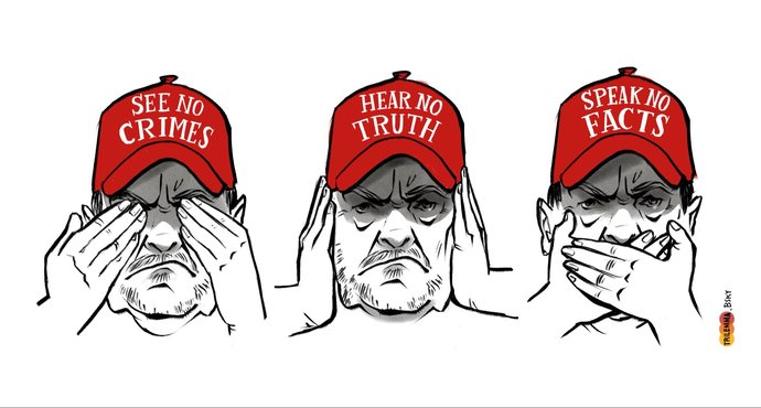 Does Maga just think the left operates like them?