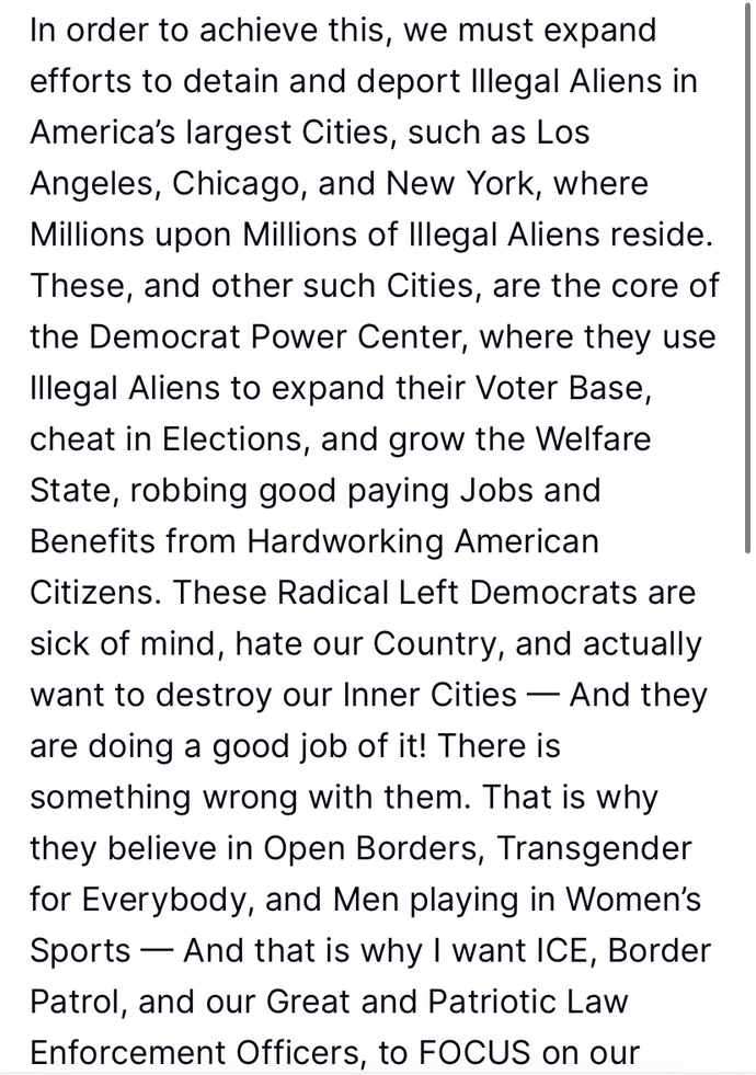 So insecure about democrats, "theyre gonna put me in jail" Yes, they are. lmfao