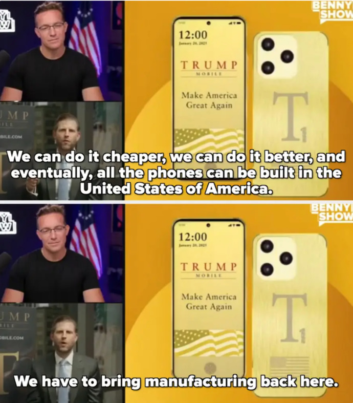 What Is Your Opinion On The Trump Mobile, The Trump Organization New Phone Plan?