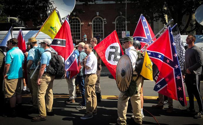 Rightists in the US Are More Likely To Wave The Nazi or Confederate Flag Over The American Flag. Agree or Disagree?