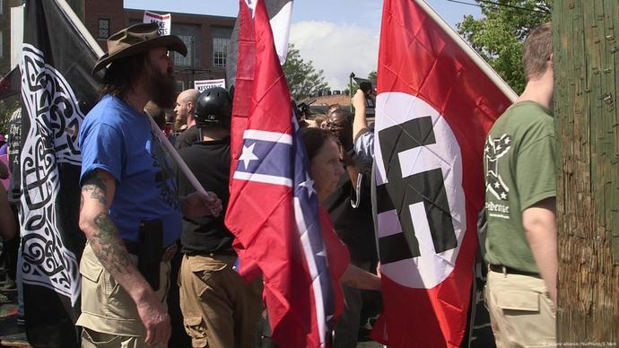 Rightists in the US Are More Likely To Wave The Nazi or Confederate Flag Over The American Flag. Agree or Disagree?