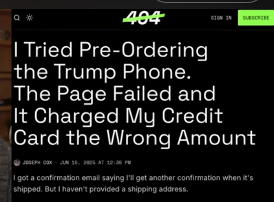 Would you switch your phone to TRUMP MOBILE?