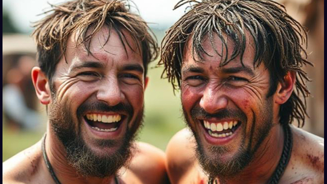 What is it about 'fighting it out' that helps men move past issues with each other?