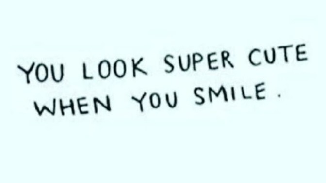 Did anyone told you this today?