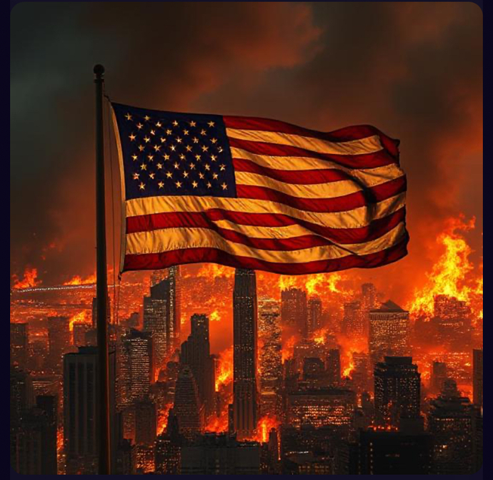 What is the end game? How will this end? Because Im just not seeing the great again promises of this admin. Can you?