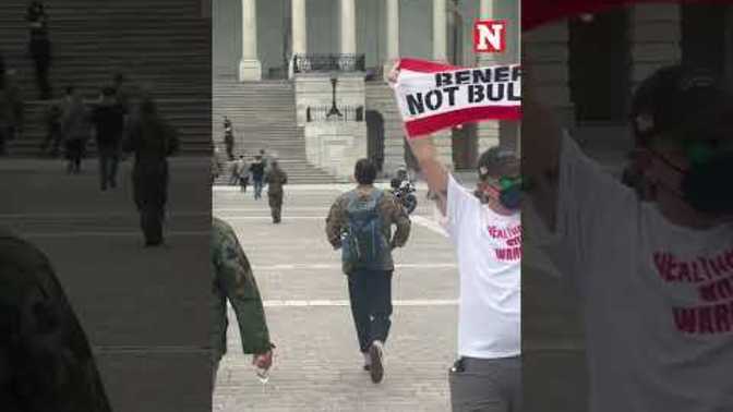 Are they attempting to hold the Capitol building hostage?