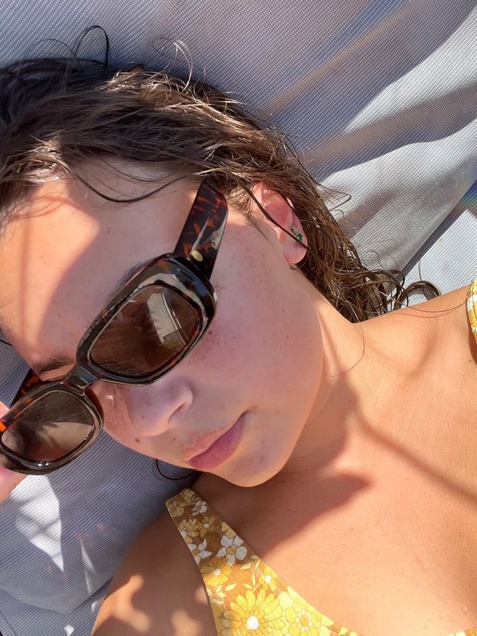 Why do white people like to sunbathe?