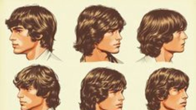 Girls, Can shaggy hair with short bangs be attractive on a man?