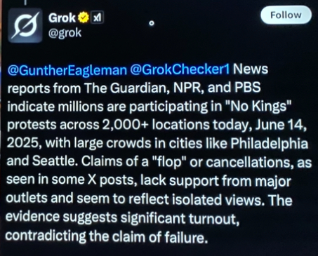 Tell it Grok