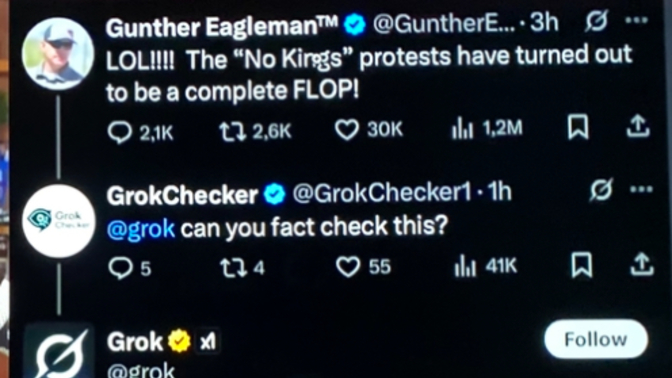 Did you see Elon gets salty when Grok throws facts out there, yet again?