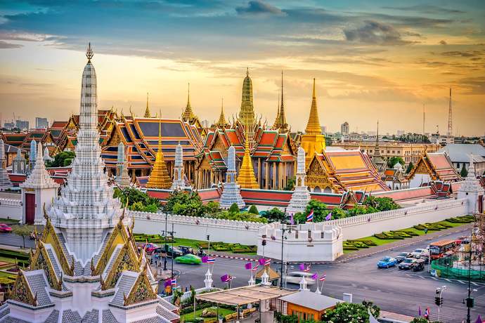 Which country in Asia has the most attractive-looking architecture to you?