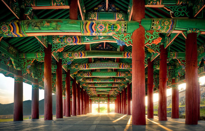 Which country in Asia has the most attractive-looking architecture to you?