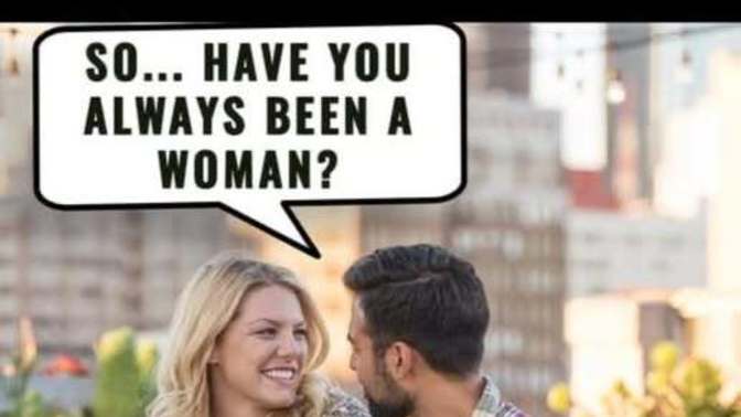 So what is a question you might hear now that you would have never heard 50 years ago?
