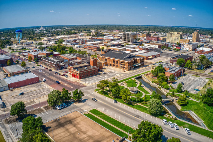 What does your city look like from the air?