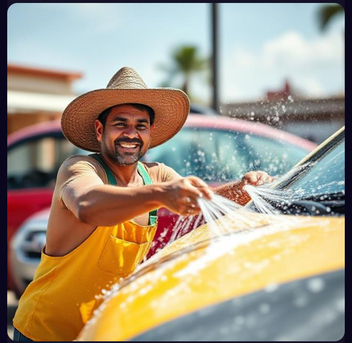They wash cars when we are too lazy to do ourselves taking care to use fresh clothes so not to get yelled at, again, by a maga.