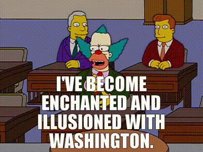 “No new wars” was the slogan, I believe?