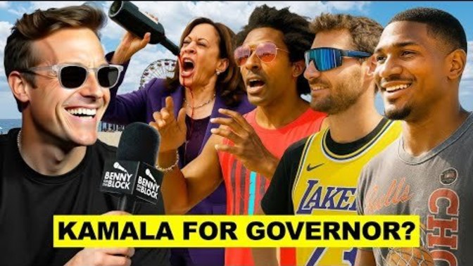 Skamala for governor of California?