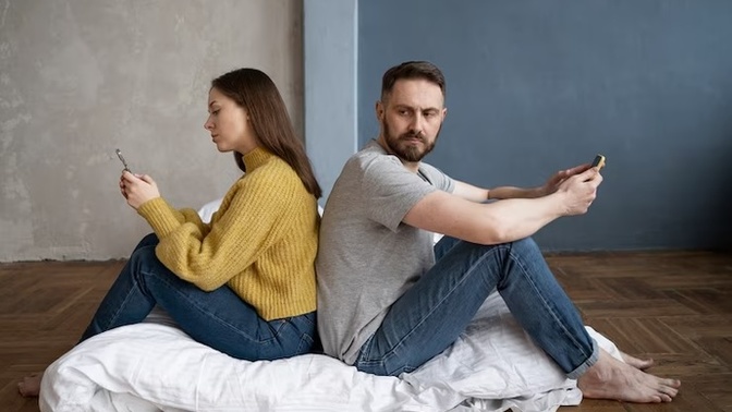 Have you ever thought your partner was cheating just because they started acting weird but it turned out to be something totally different?