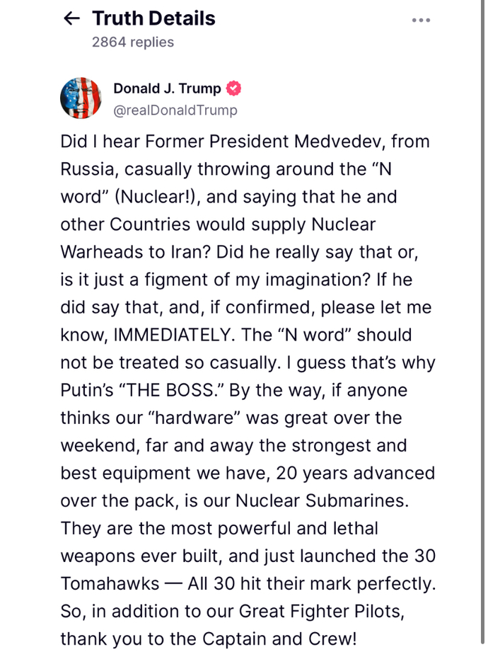 Post own proof of insanity.
