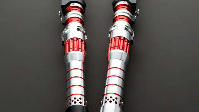 What do you think of my custom lightsaber which flips into a double blade with the flick of the wrist?