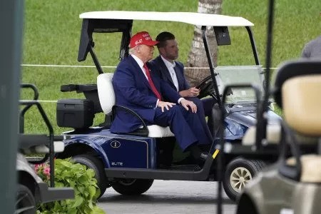 Is it true that Donald Trump is going to build a golf course in Iran now that he already has the first three holes done?