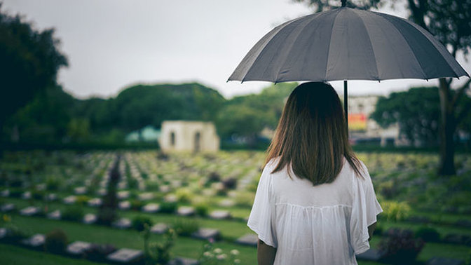 How do you cope with sadness and the fear of losing someone close, such as a beloved family member?