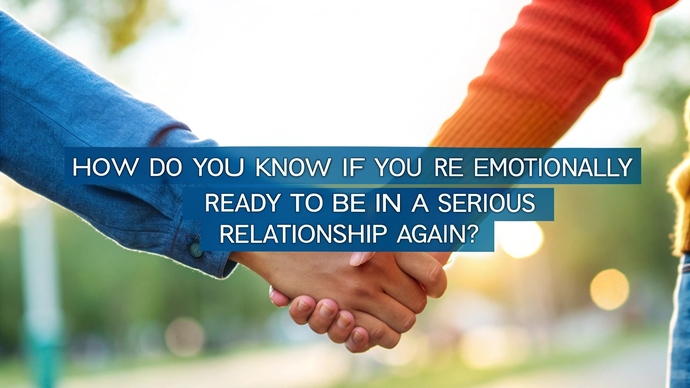 How do you know if youre emotionally ready to be in a serious relationship again?
