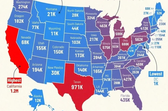 What is this map of?