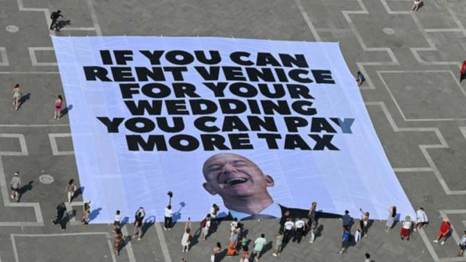 Are you INVITED to BEZOS WEDDING in VENICE?