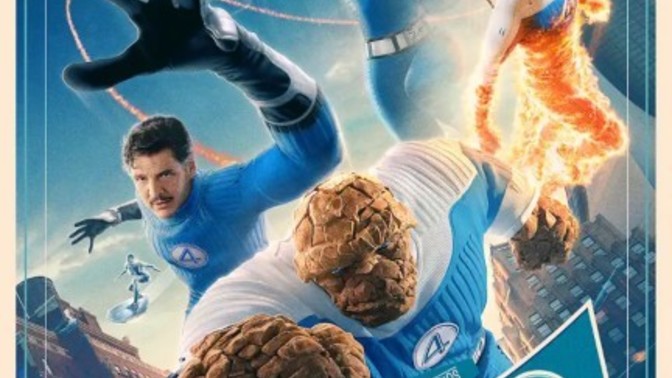 What do you think of this new poster for "The Fantastic Four: First Steps"?
