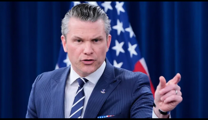 Is actor hegseth trying to tell us something here?