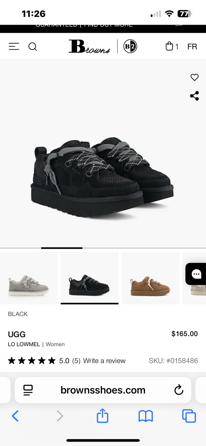 Which pair of shoes look better?