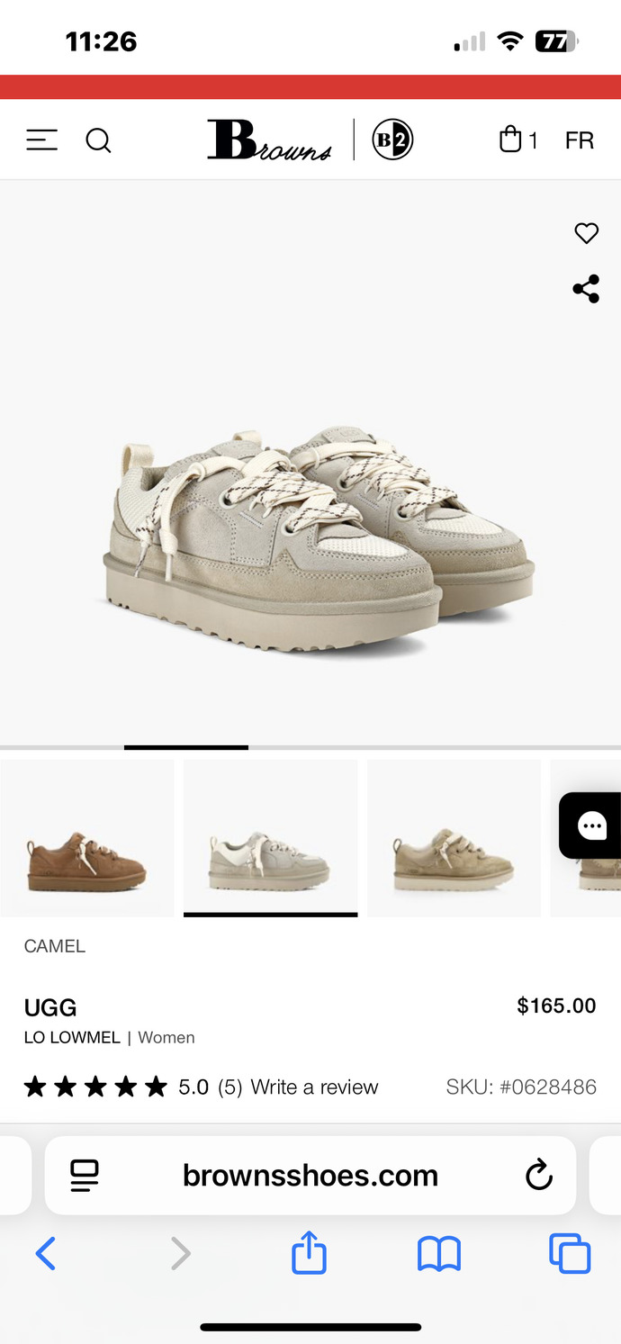 Which pair of shoes look better?